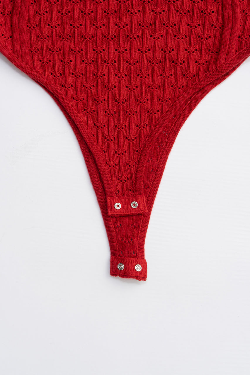 Frill Knit Bodysuit - 2025 AUTUMN
