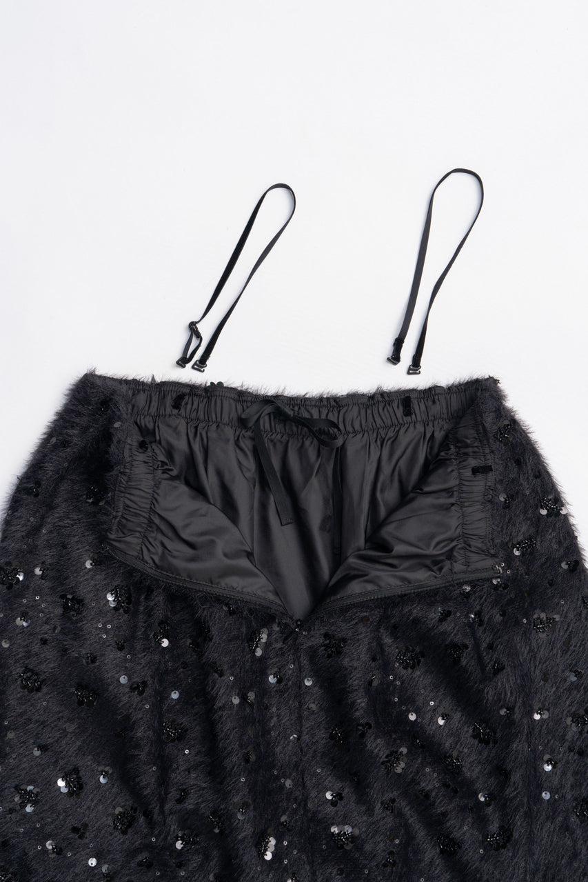 2-Way Shaggy Balloon Skirt