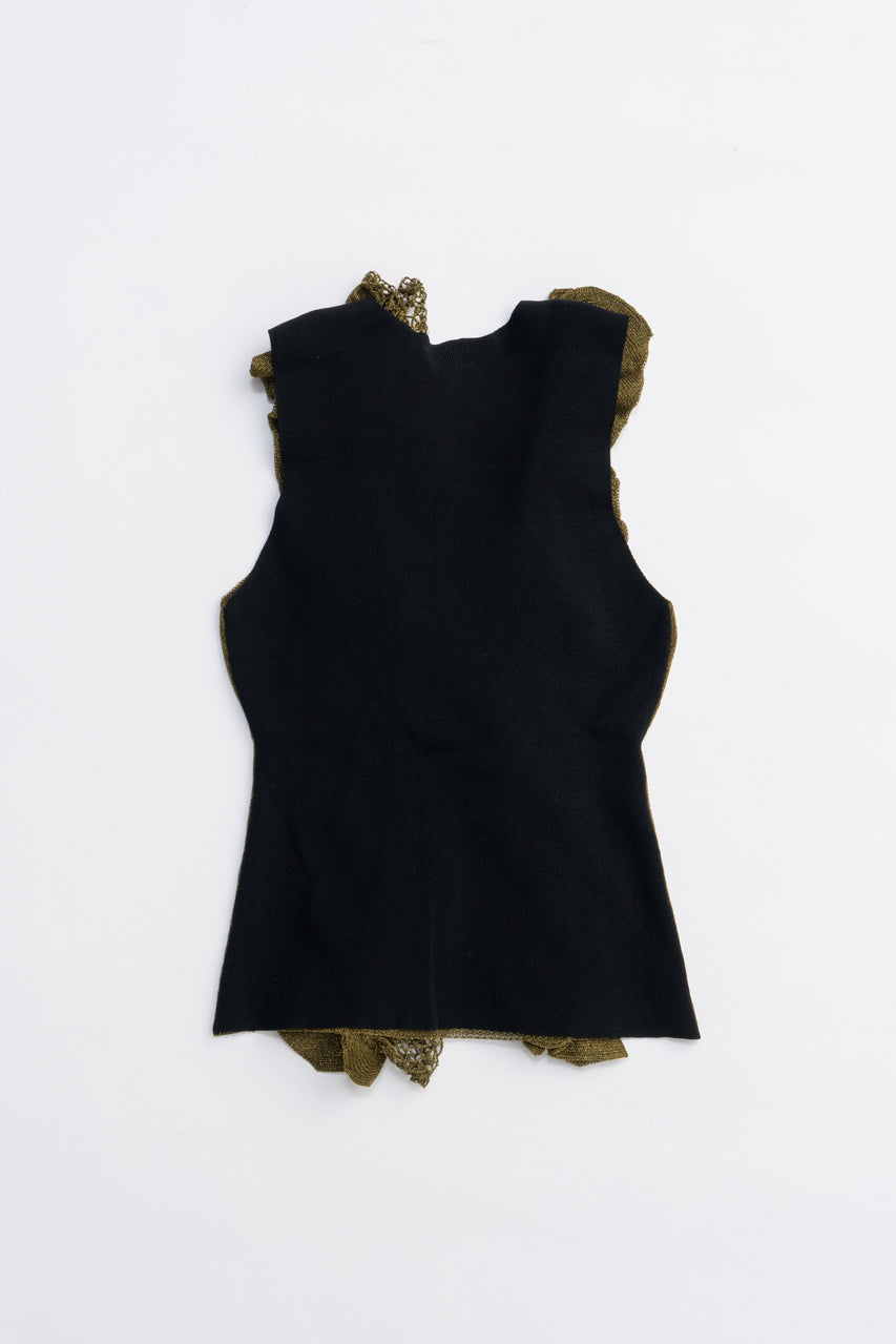 Frill Motif Knit