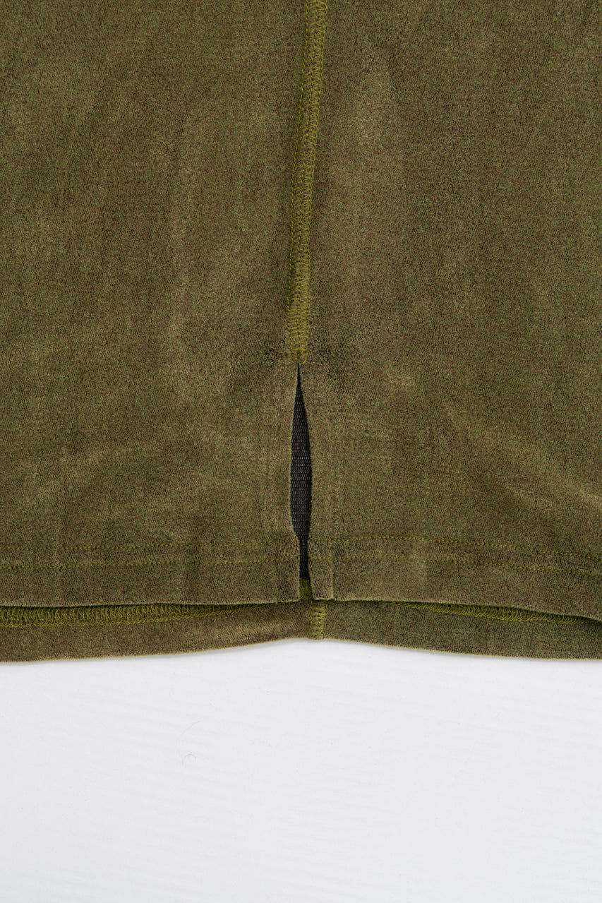 Velour Turtleneck Top - 2025 AUTUMN