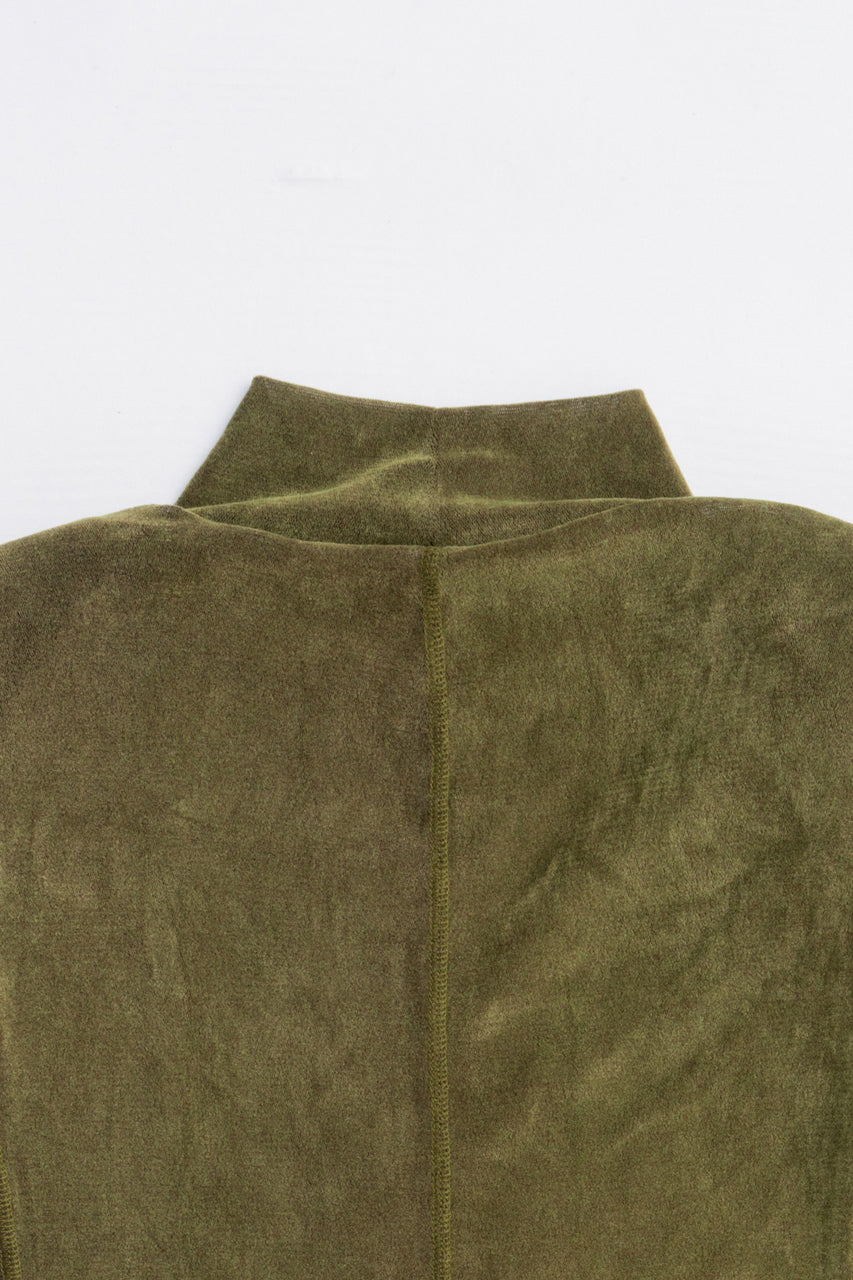 Velour Turtleneck Top - 2025 AUTUMN