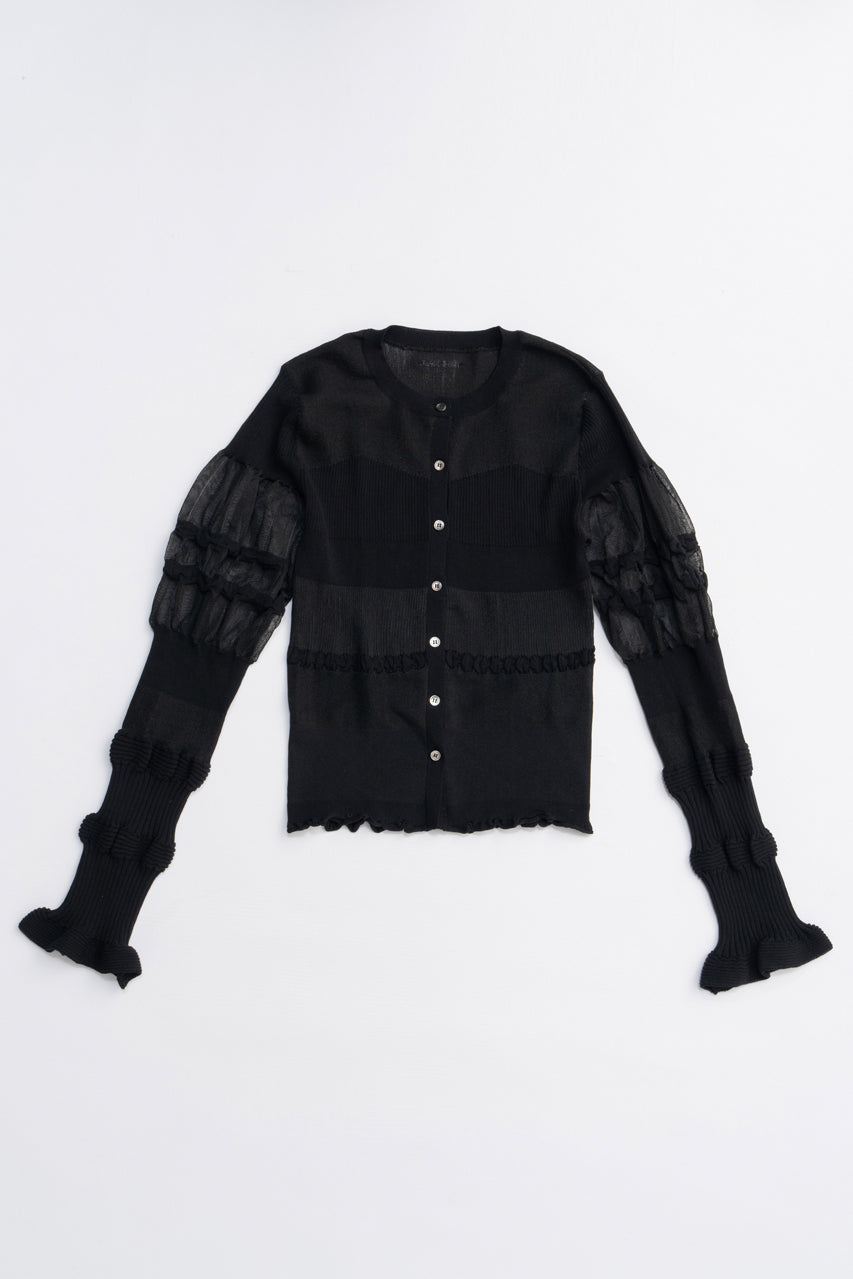 Contrast Border Knit Top