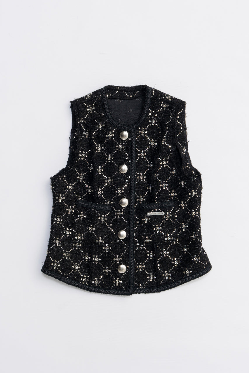 Tweed Vest - 2025 AUTUMN