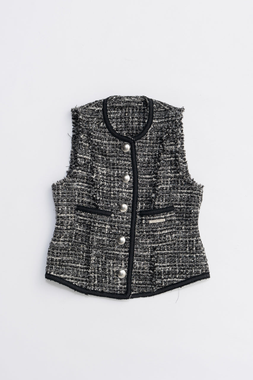 Tweed Vest - 2025 AUTUMN