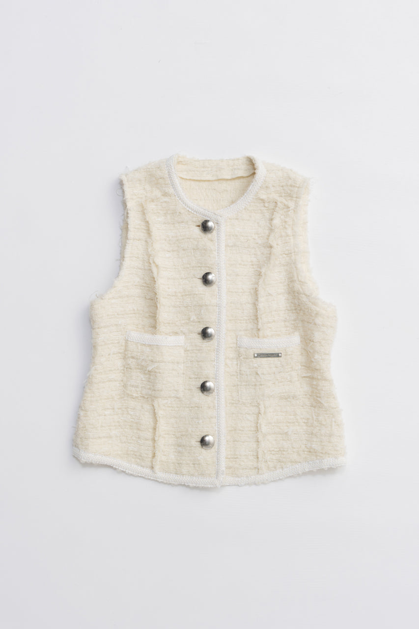 Tweed Vest - 2025 AUTUMN