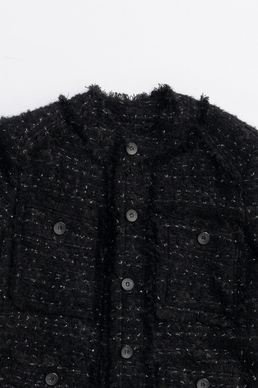 Padded Tweed Jacket