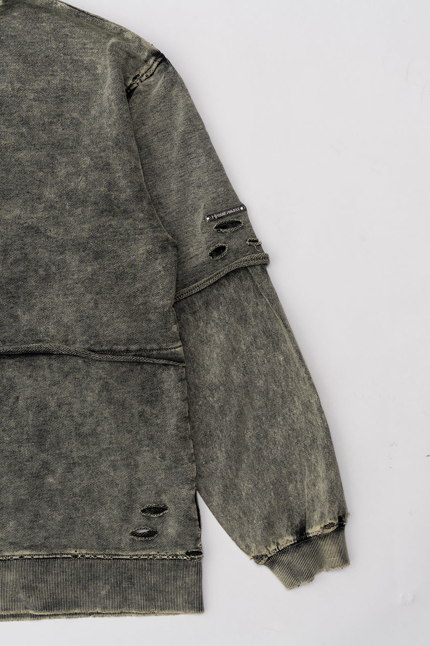 【23AUTUMN先行予約商品】Layered Pigment Sweatshirt