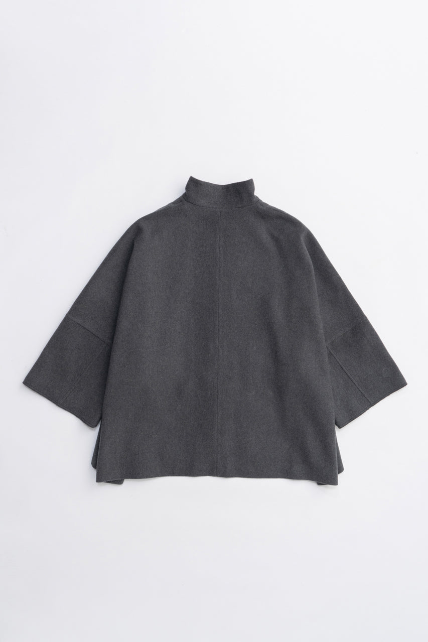 Poncho Coat with Scarf - 2025 AUTUMN