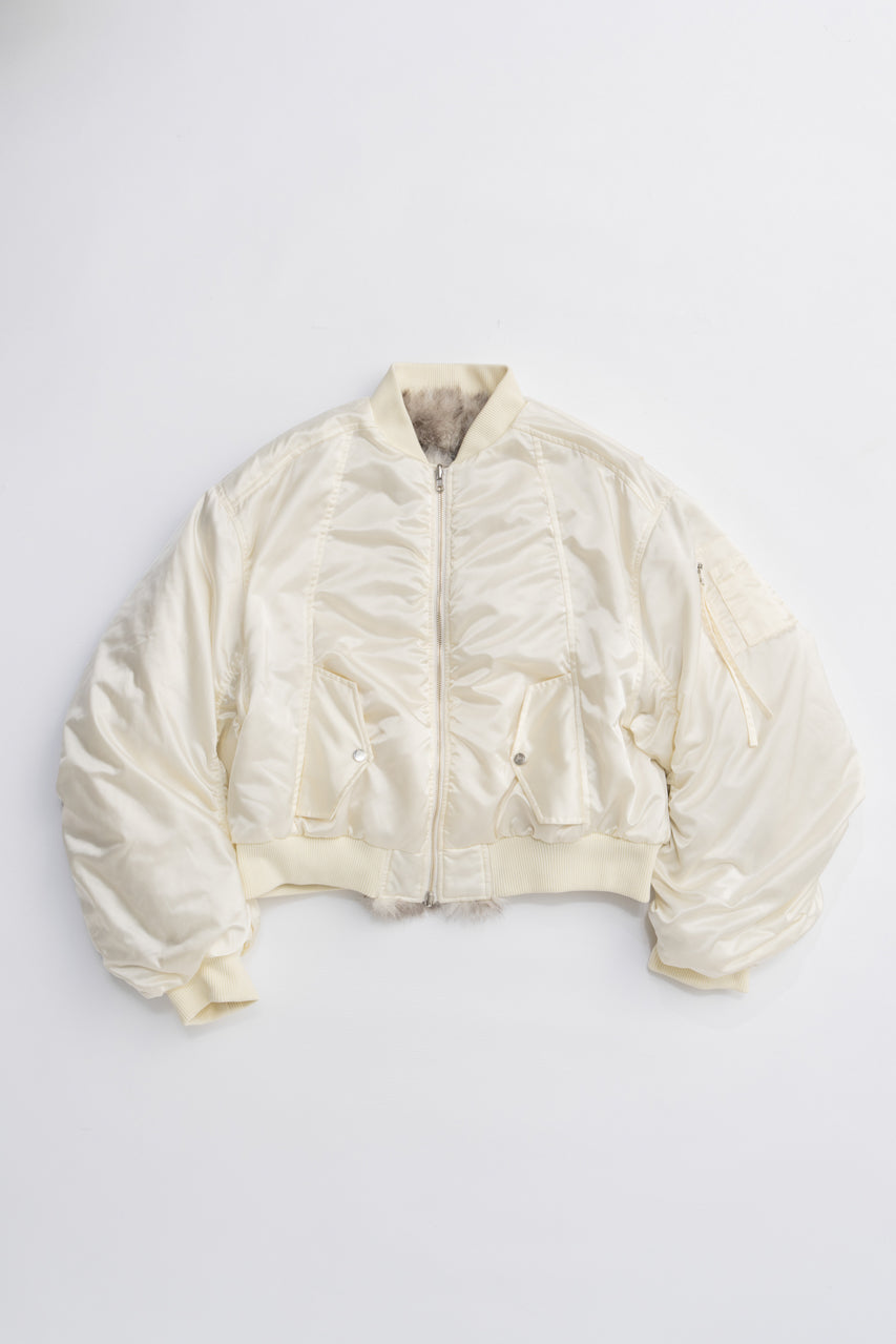 Reversible fur MA-1 - 2025 AUTUMN