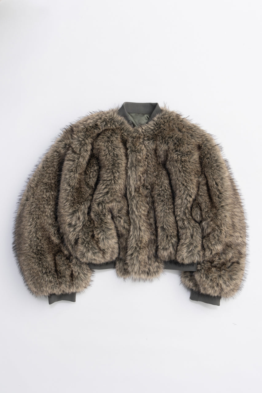 Reversible fur MA-1 - 2025 AUTUMN