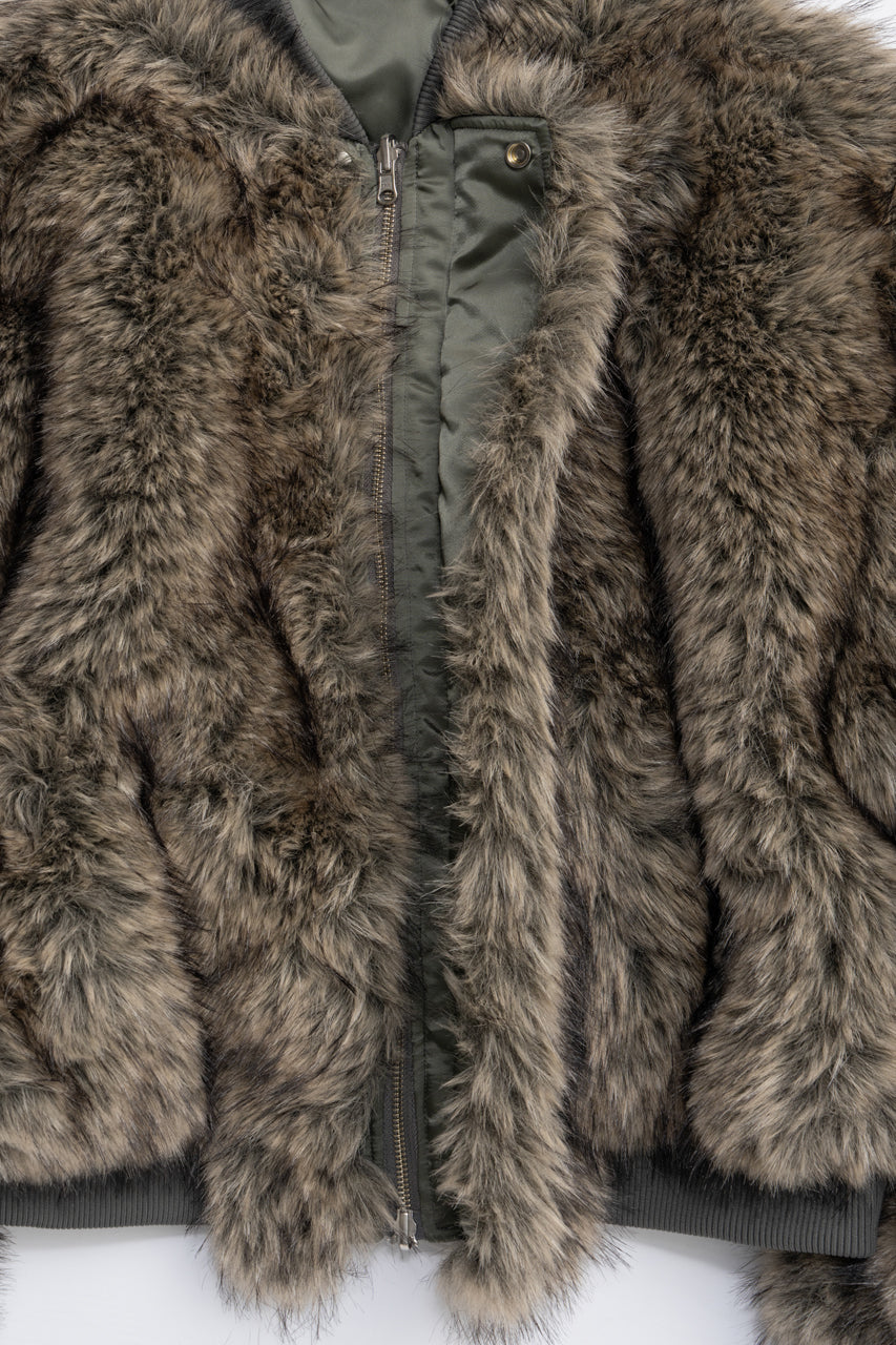 Reversible fur MA-1 - 2025 AUTUMN