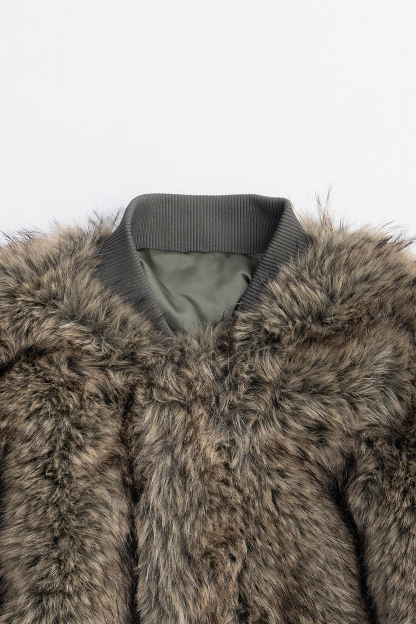 Reversible fur MA-1 - 2025 AUTUMN