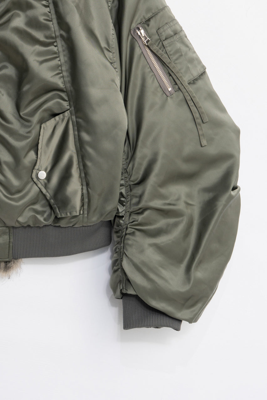 Reversible fur MA-1 - 2025 AUTUMN