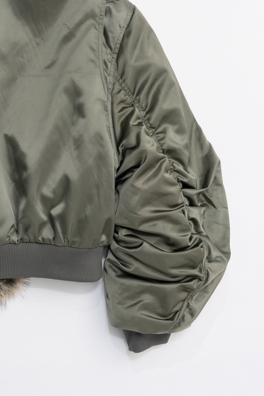 Reversible fur MA-1 - 2025 AUTUMN