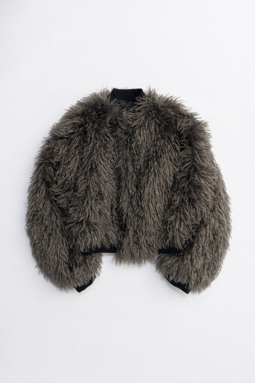Reversible fur MA-1 - 2025 AUTUMN