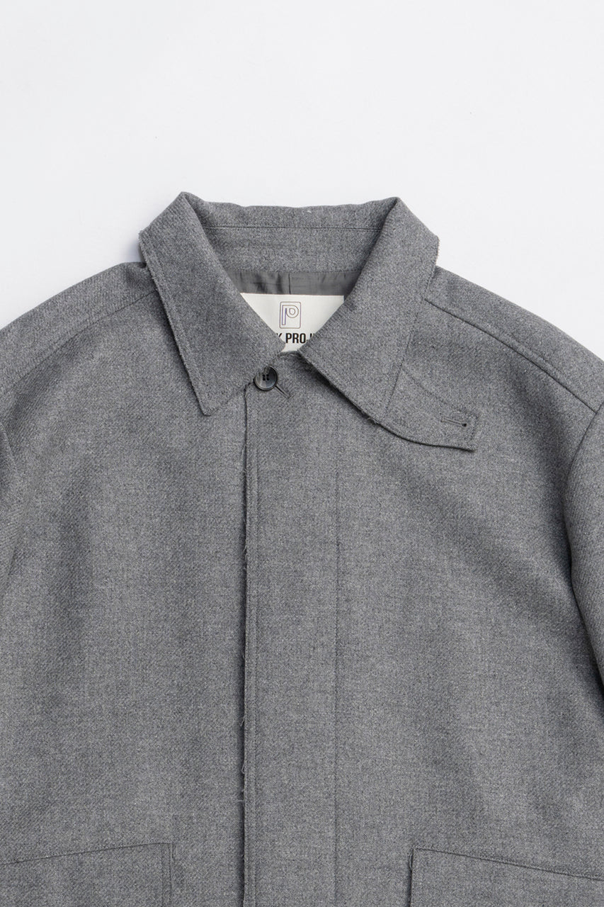 Wool Stand Collar Coat - 2025 WINTER