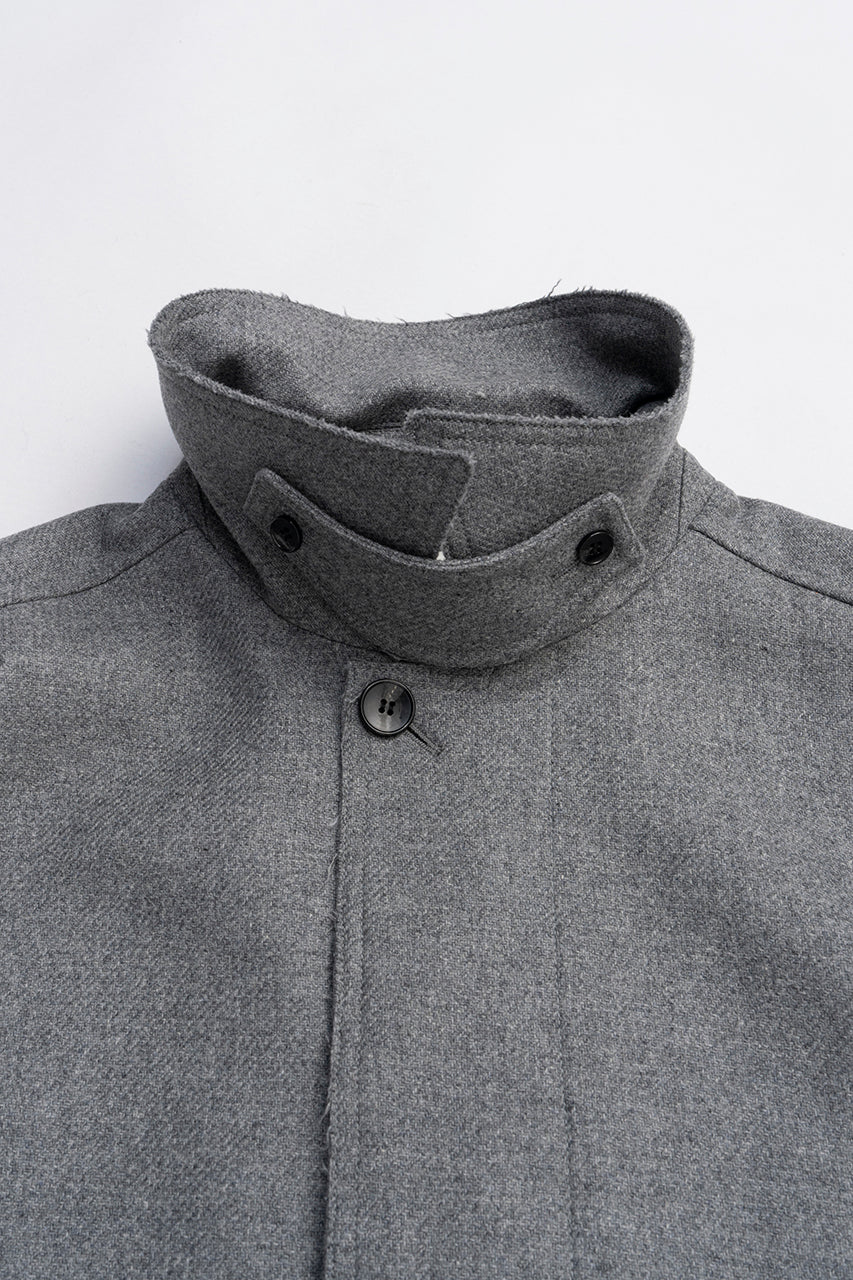 Wool Stand Collar Coat - 2025 WINTER