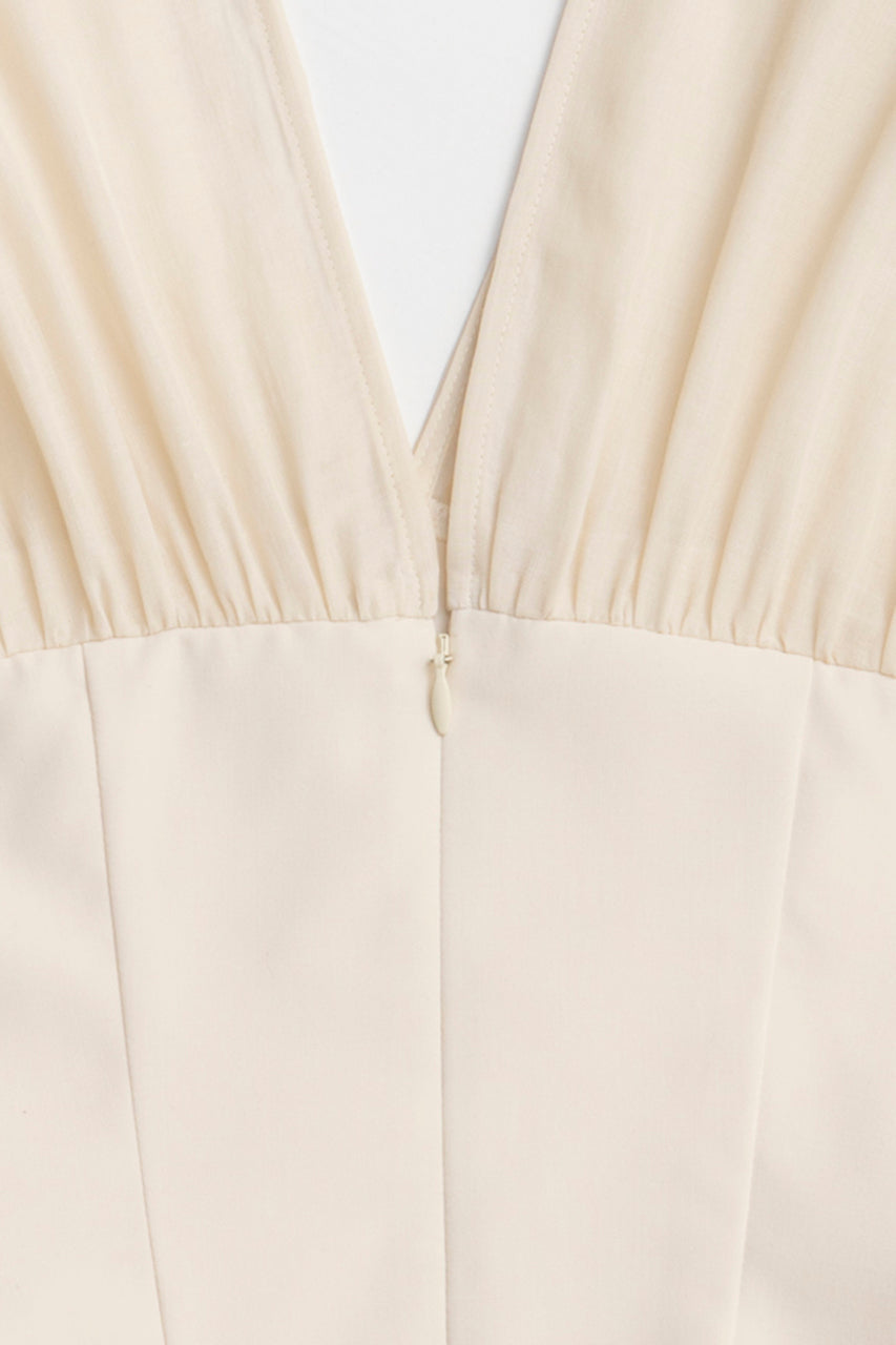 Balloon Peplum Tunic - 2025 SUMMER