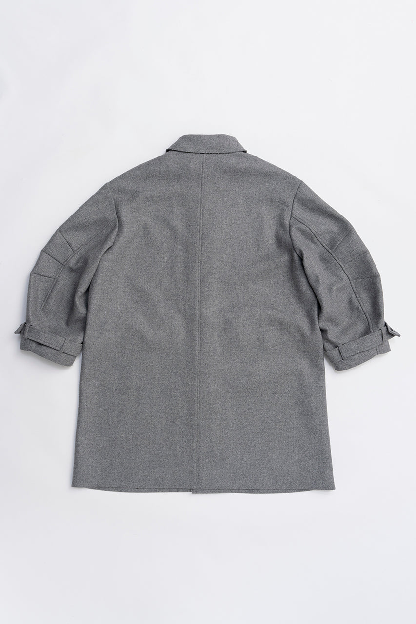 Wool Stand Collar Coat - 2025 WINTER