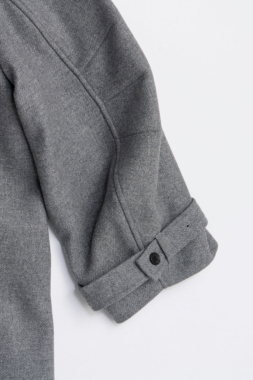 Wool Stand Collar Coat - 2025 WINTER