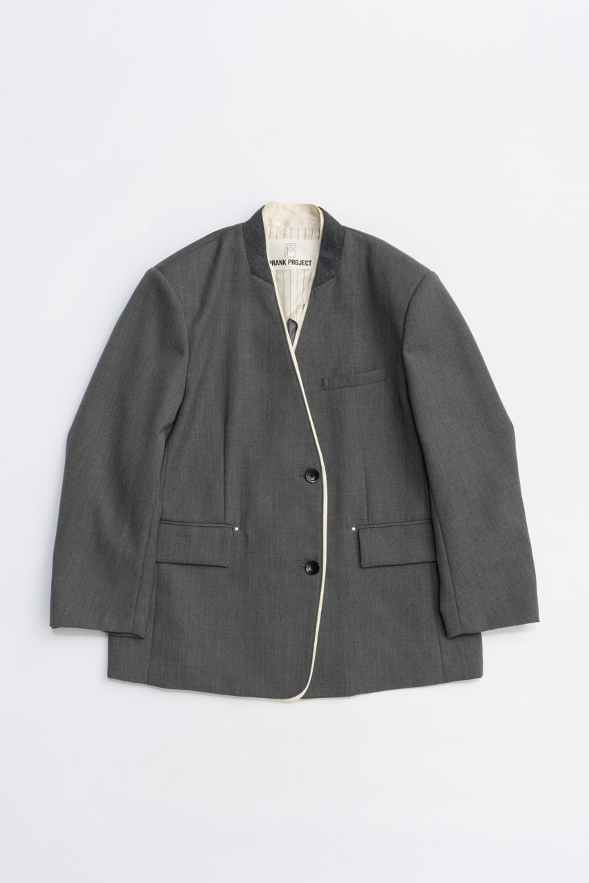 No Collar Big Jacket - 2025 AUTUMN