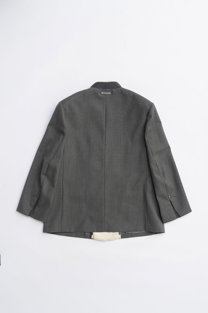 No Collar Big Jacket - 2025 AUTUMN