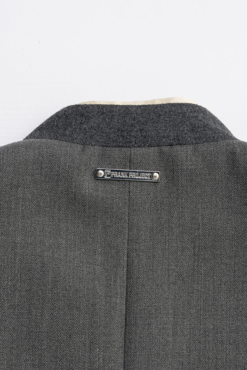 No Collar Big Jacket - 2025 AUTUMN
