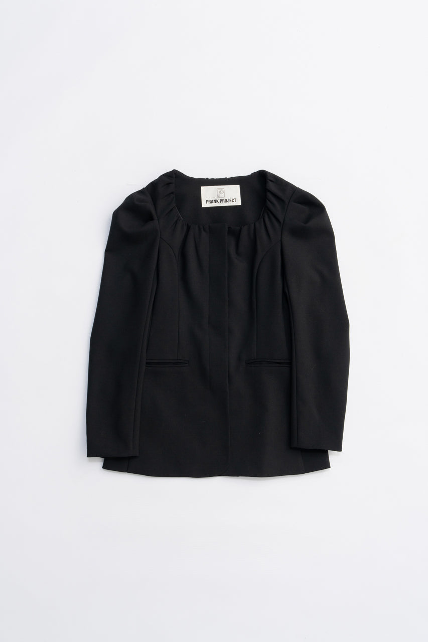Square neck jacket - 2025 AUTUMN