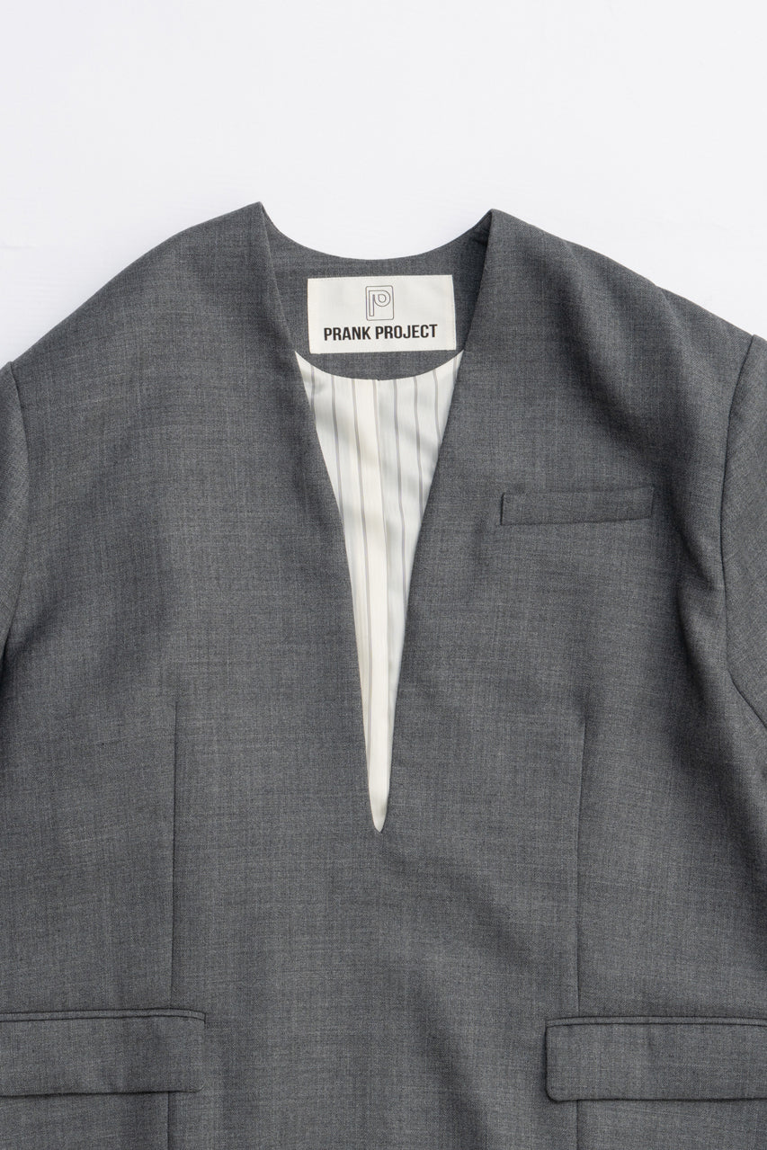 V-neck Narrow Jacket Pullover - 2025 AUTUMN