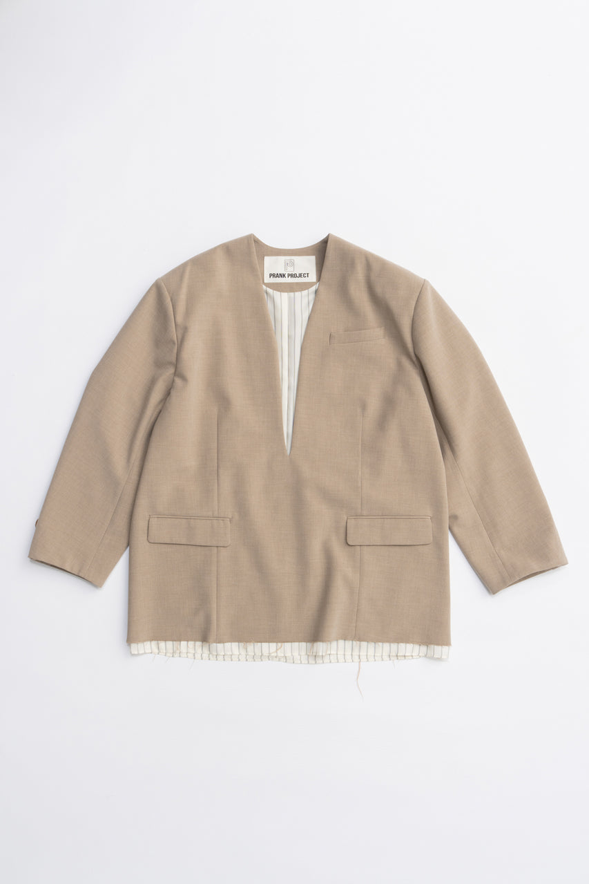 V-neck Narrow Jacket Pullover - 2025 AUTUMN