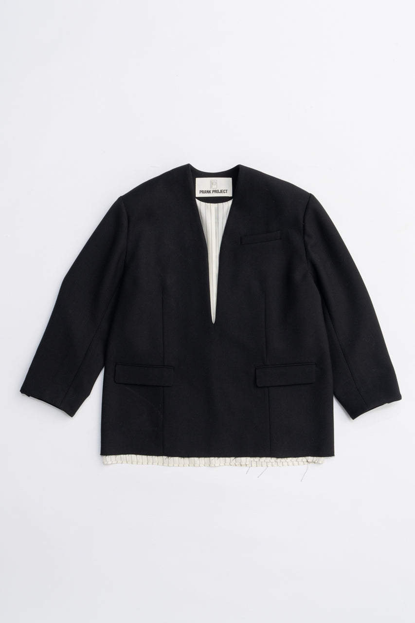 V-neck Narrow Jacket Pullover - 2025 AUTUMN