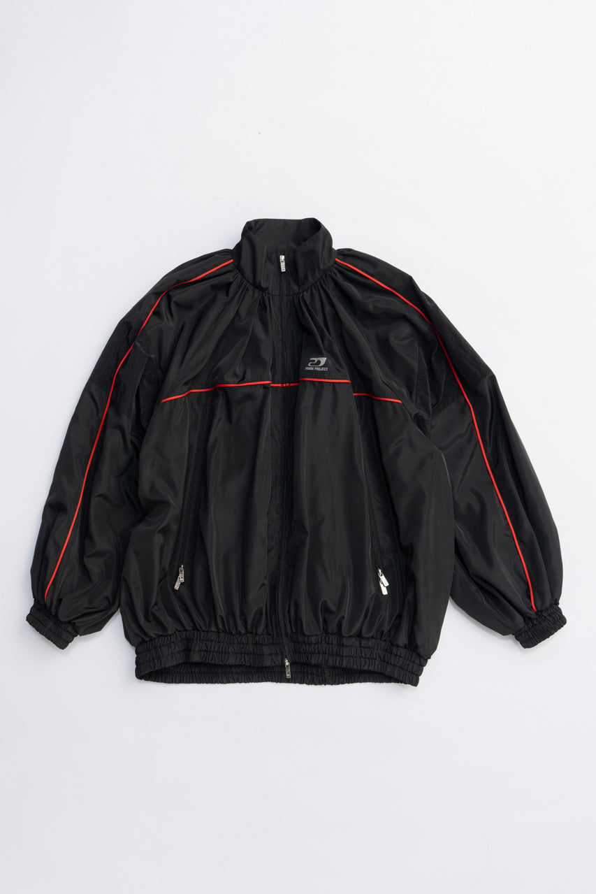 Volume Gathered Trucker Blouson