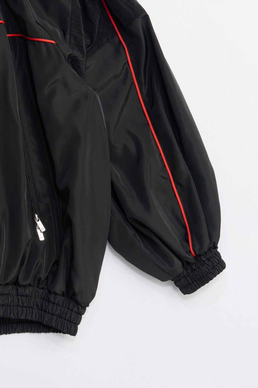 Volume Gathered Trucker Blouson