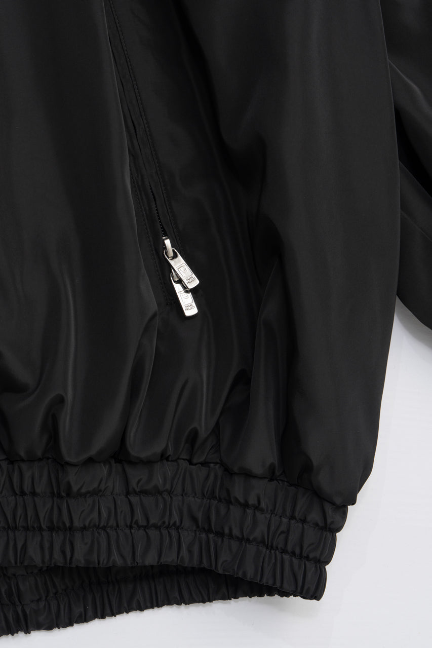 Volume Gathered Trucker Blouson