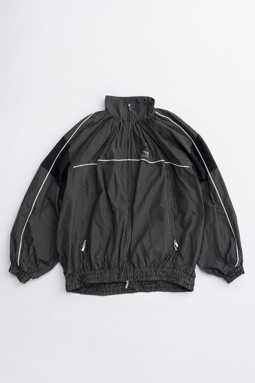 Volume Gathered Trucker Blouson