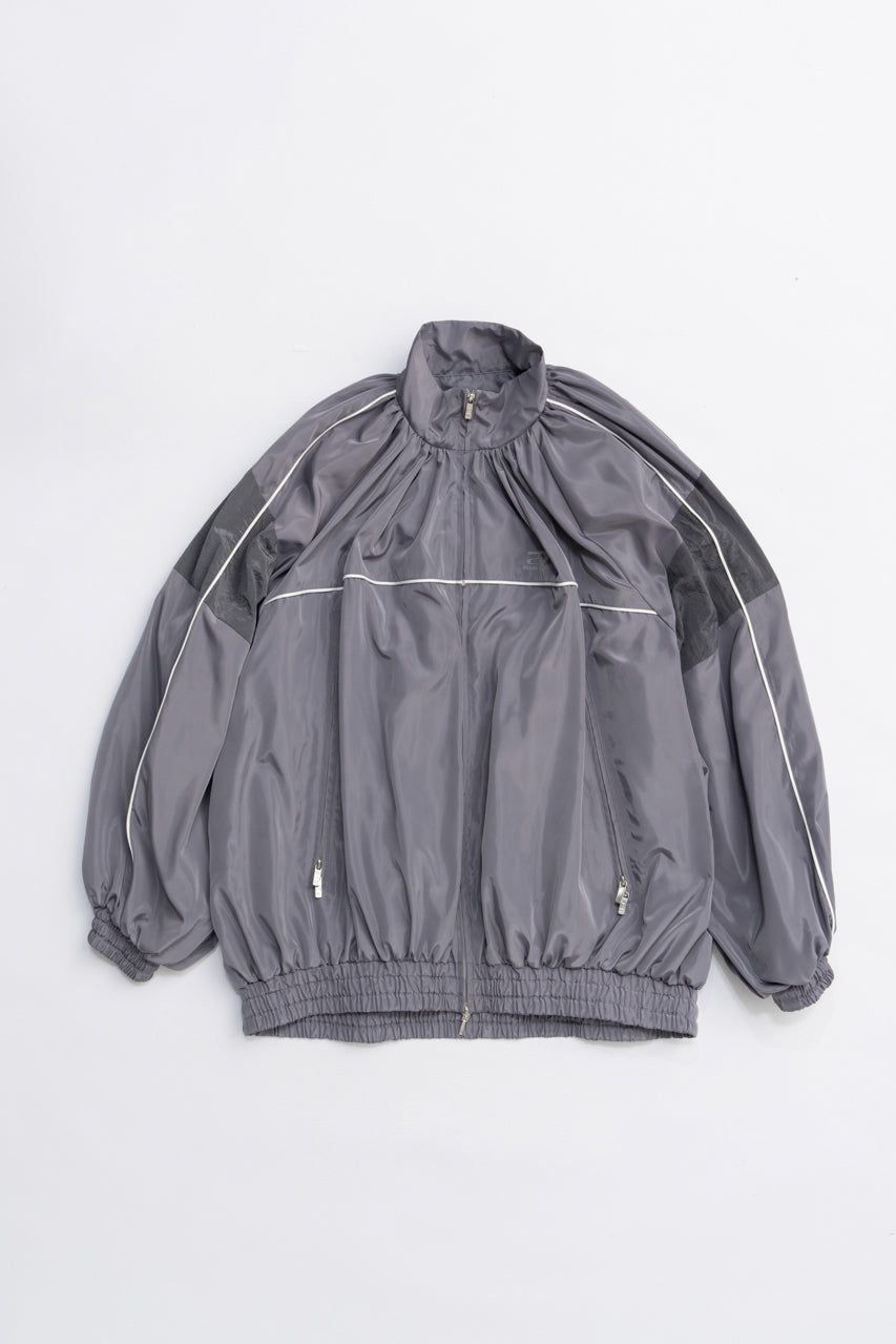Volume Gathered Trucker Blouson