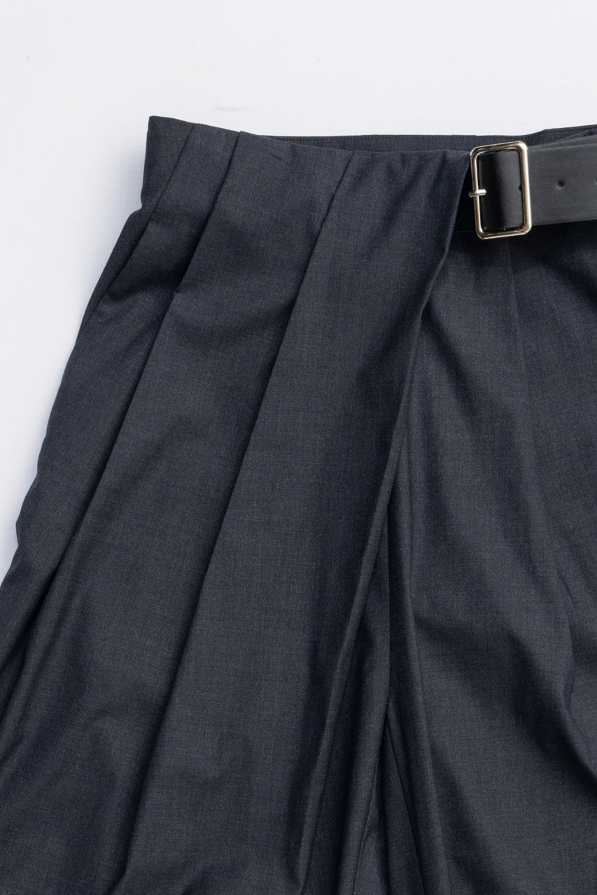 Asymmetrical Belt Pants - PRE ORDER