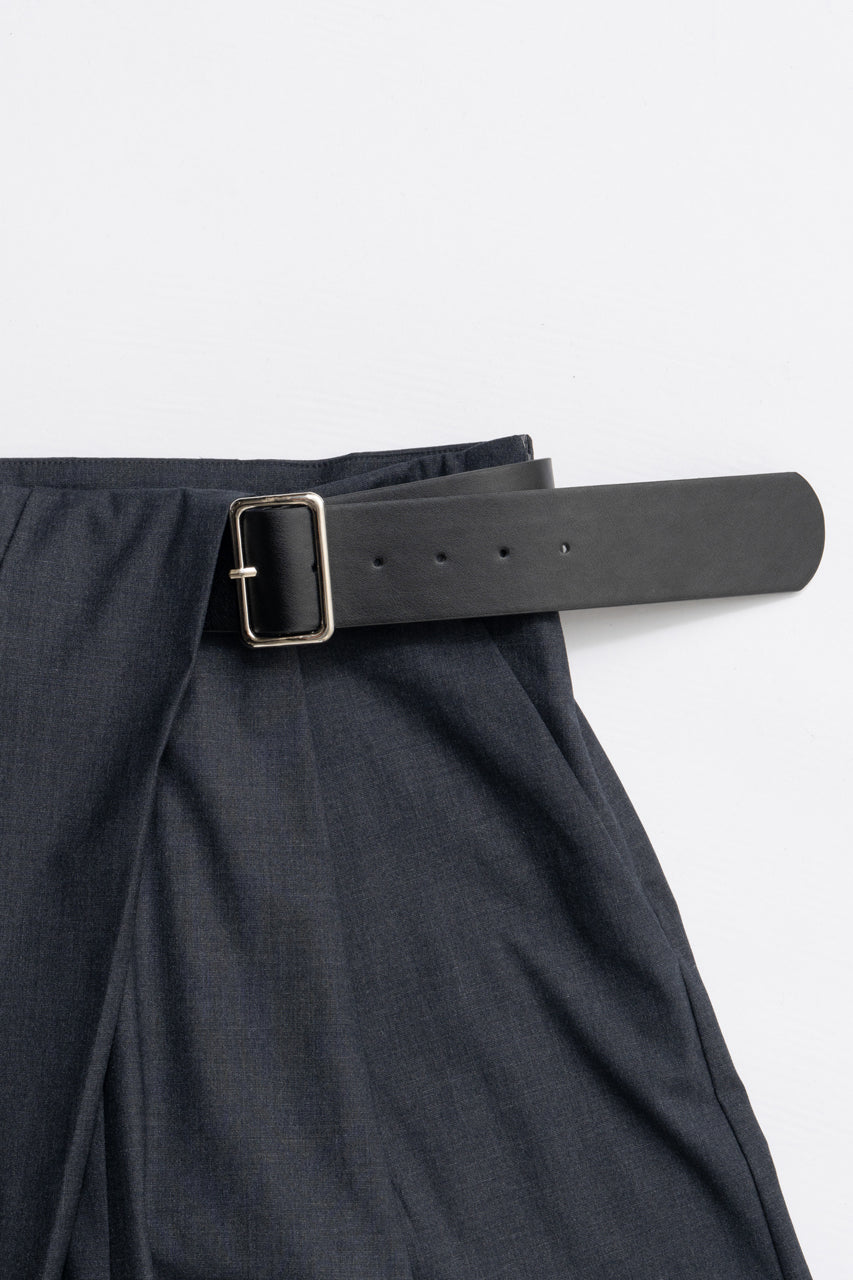 Asymmetrical Belt Pants - PRE ORDER