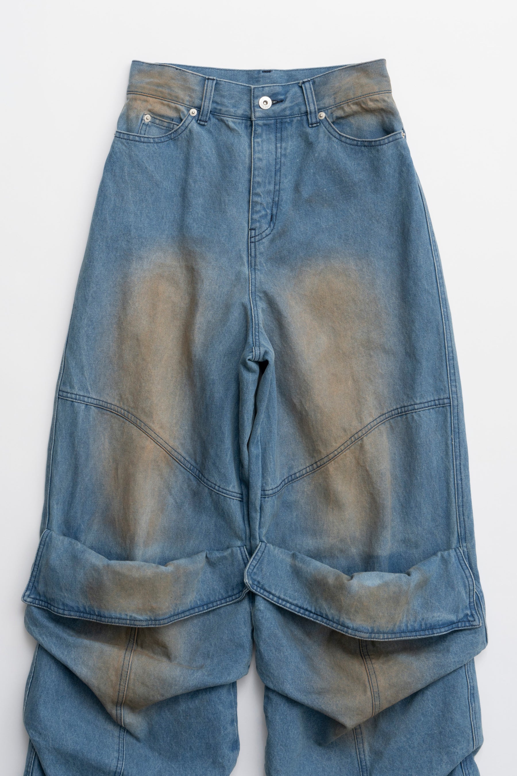 Faux Boots Denim