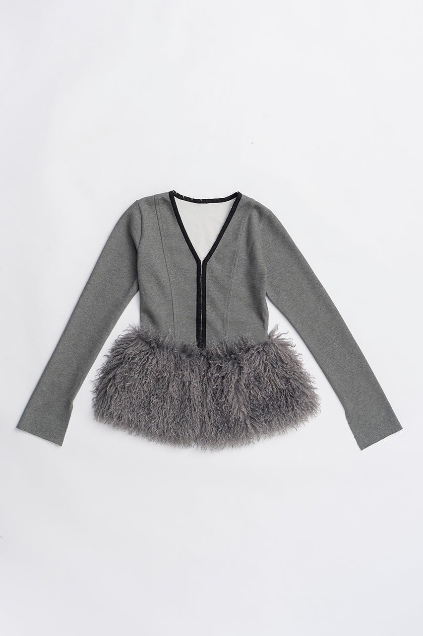 Far Hem Hook Eye Top