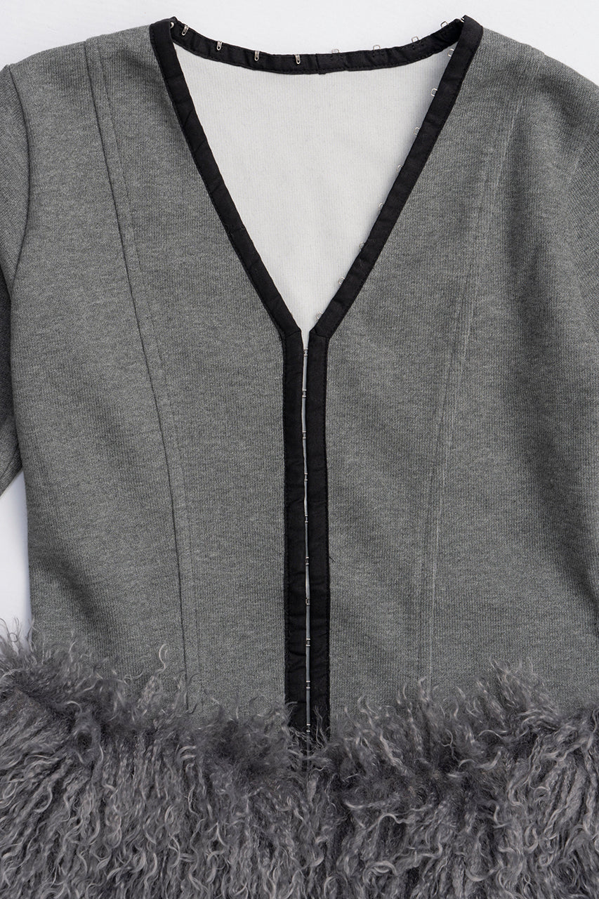 Far Hem Hook Eye Top