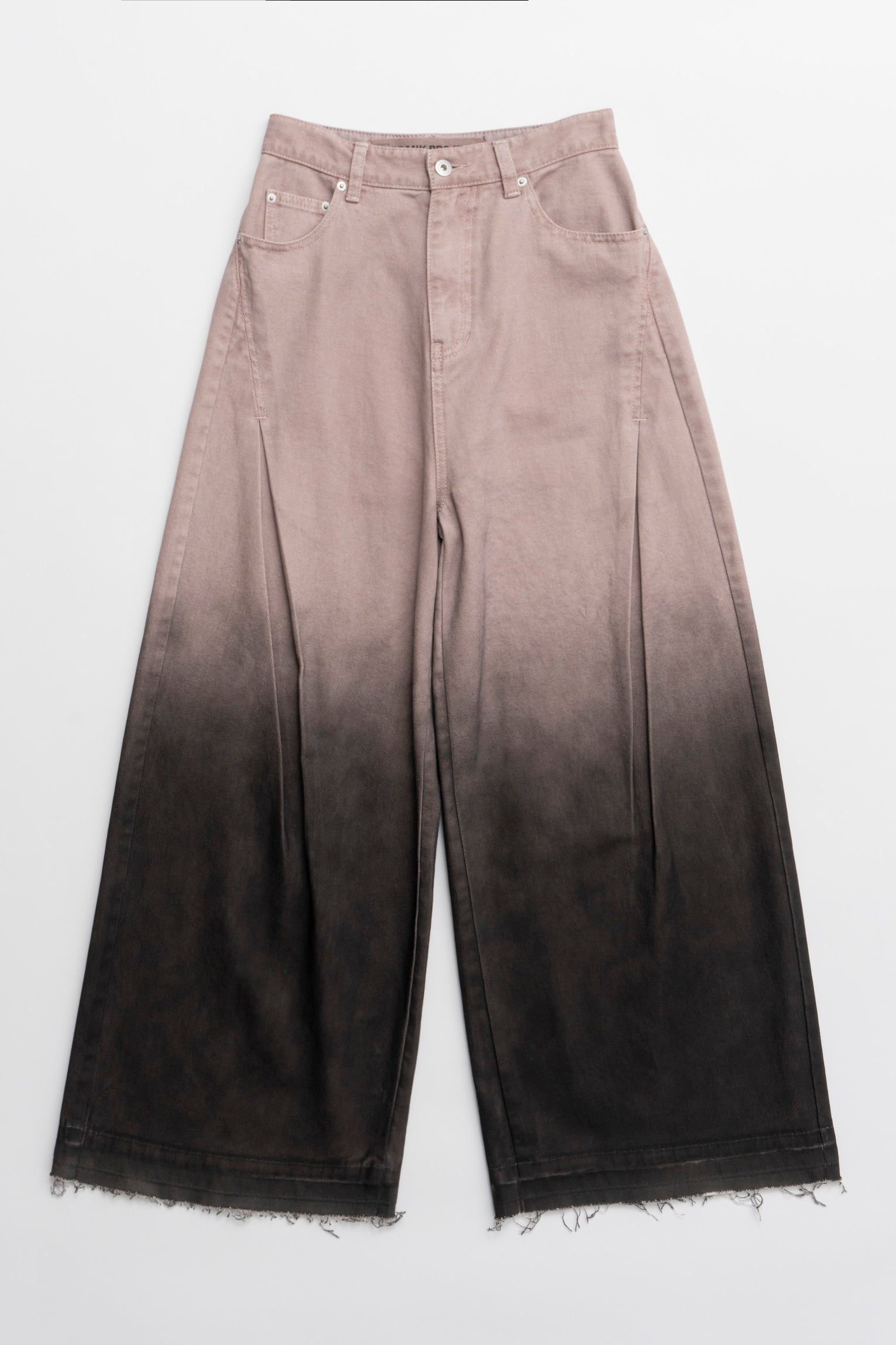 Gradient Wide Denim Pants - SALE