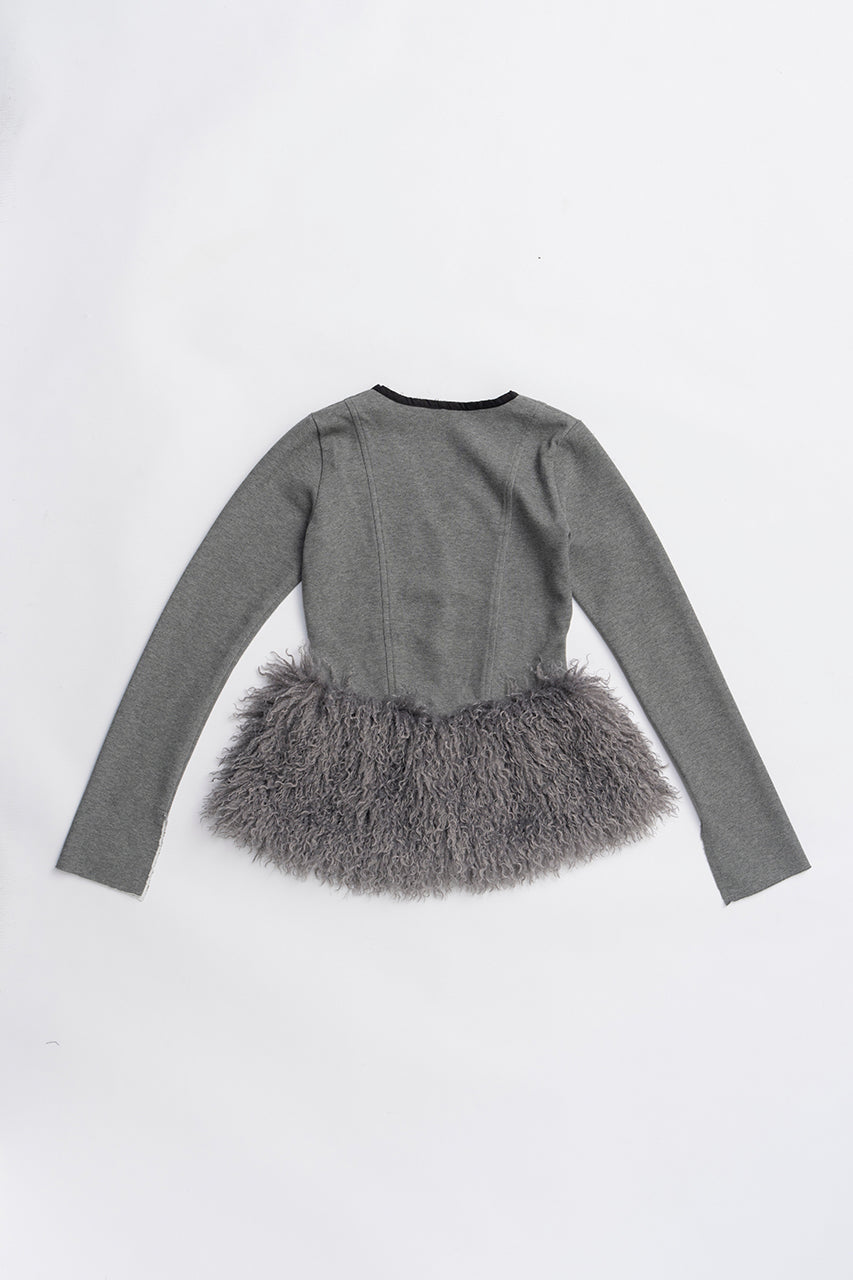 Far Hem Hook Eye Top