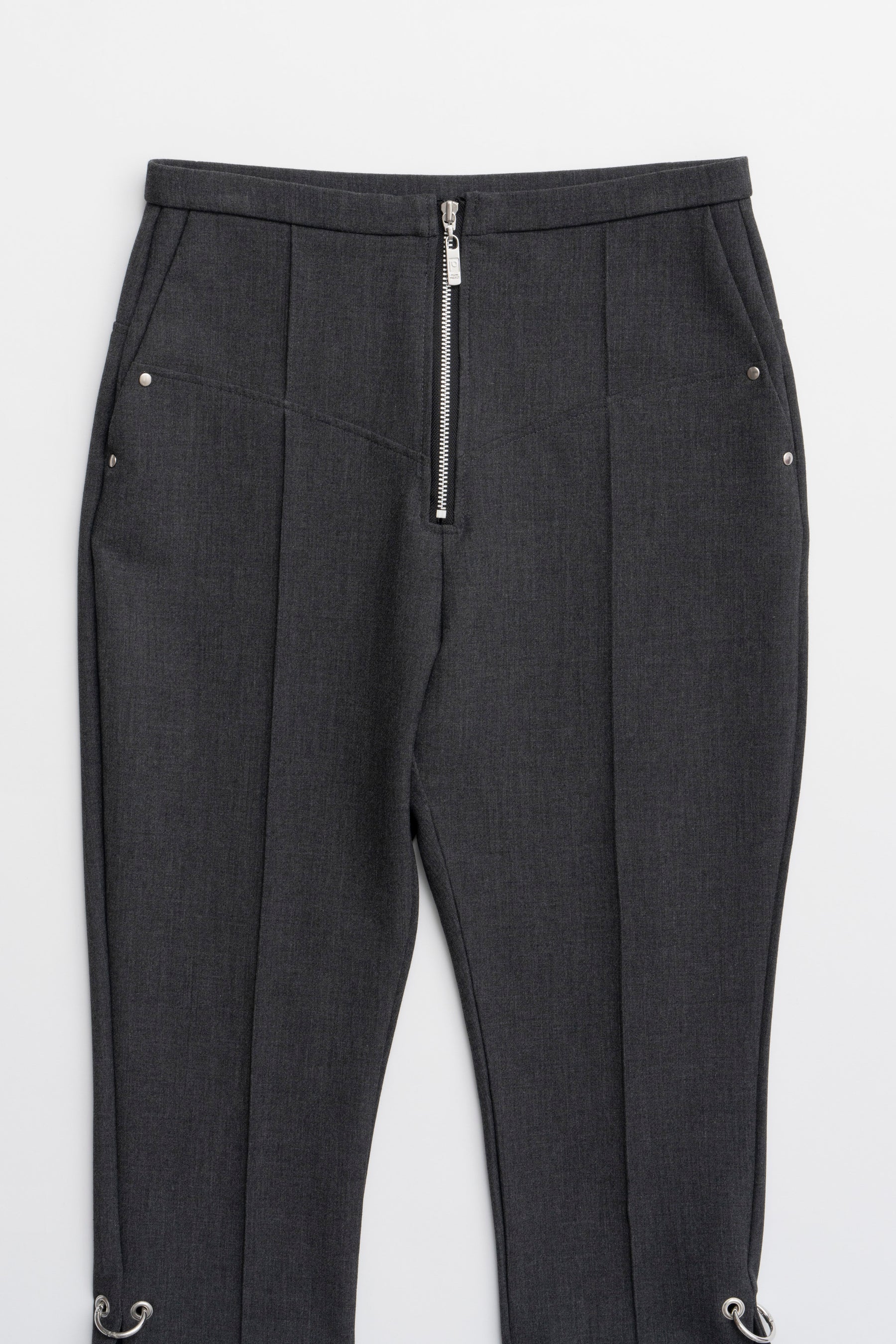 Front Zip Capri Pants - SALE