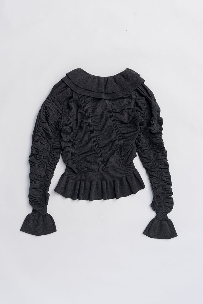Sharling Ruffled Knit - 2025 WINTER