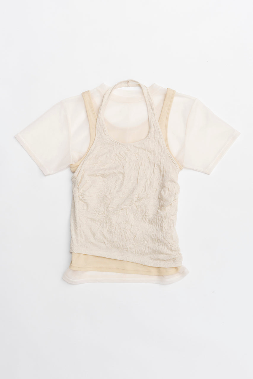 Triple Layered Halter Top