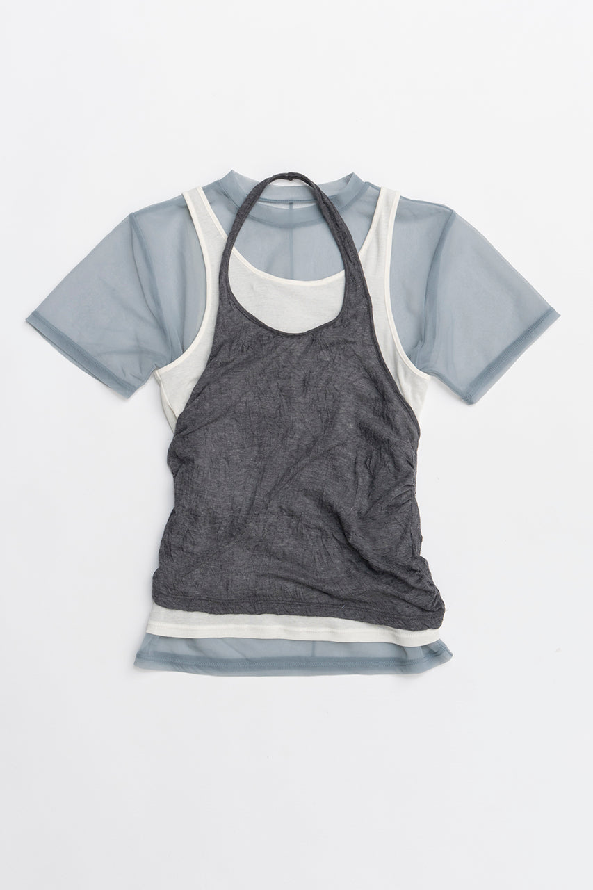 Triple Layered Halter Top