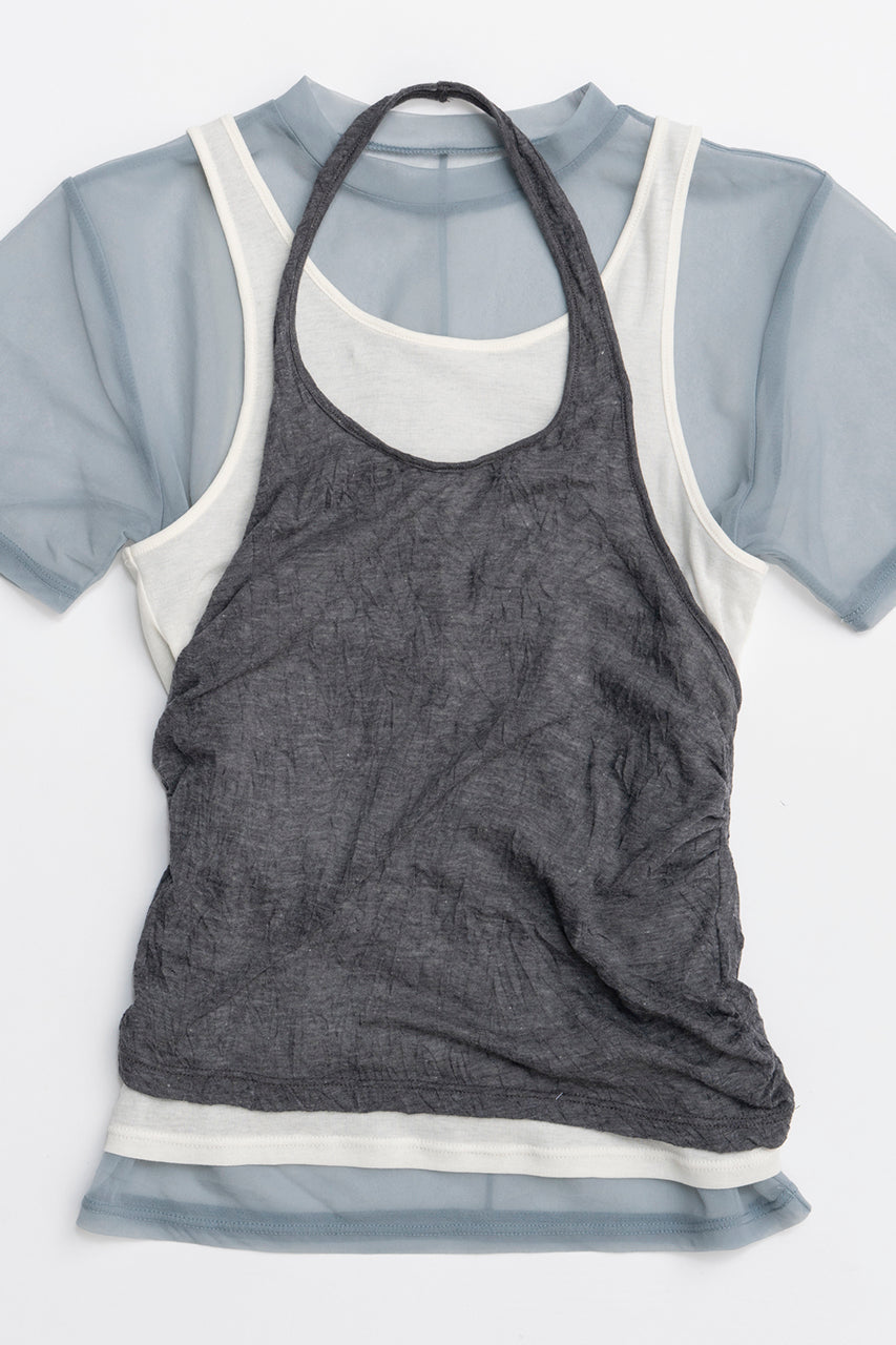 Triple Layered Halter Top
