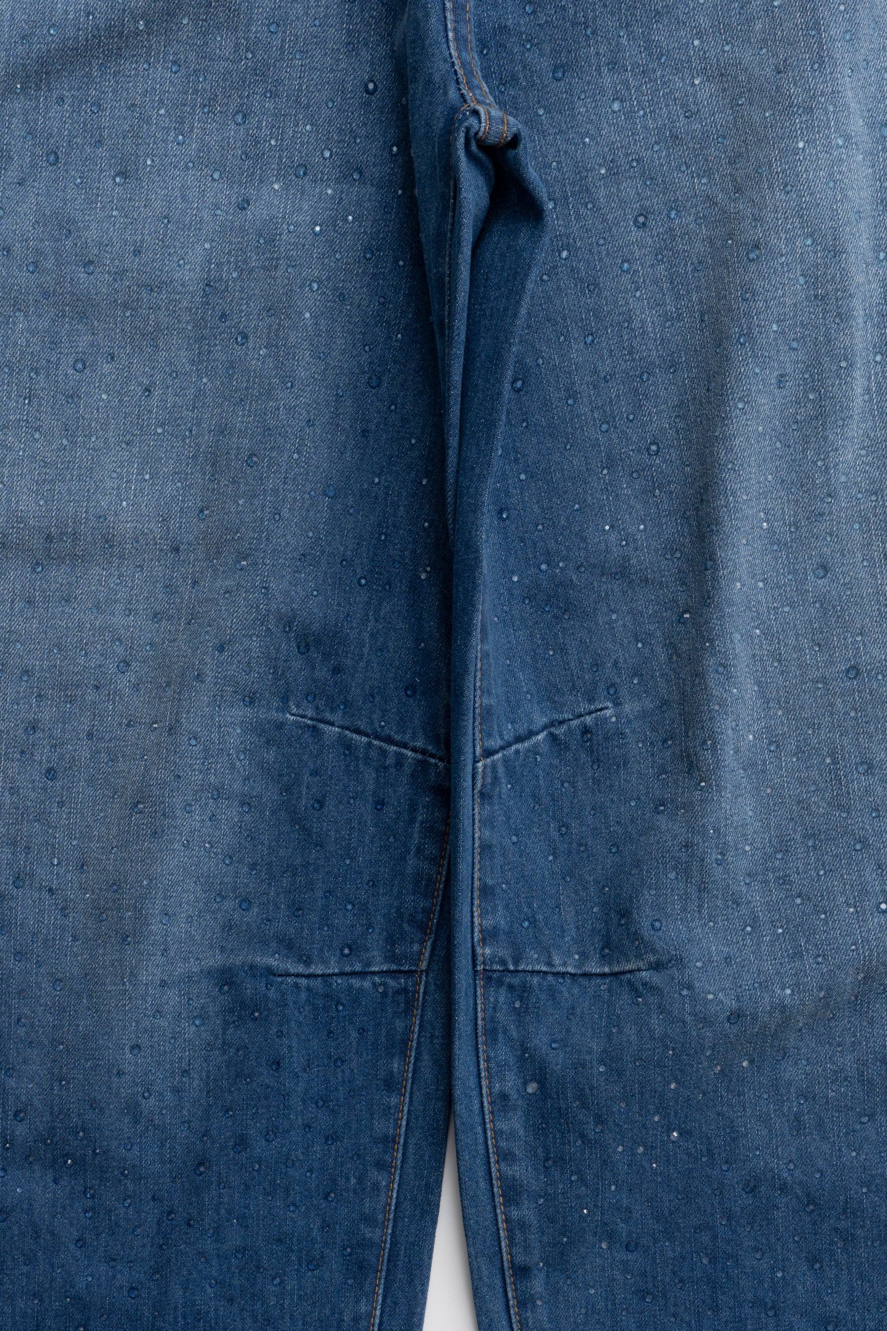 Drop Jewel Denim Pants - SALE