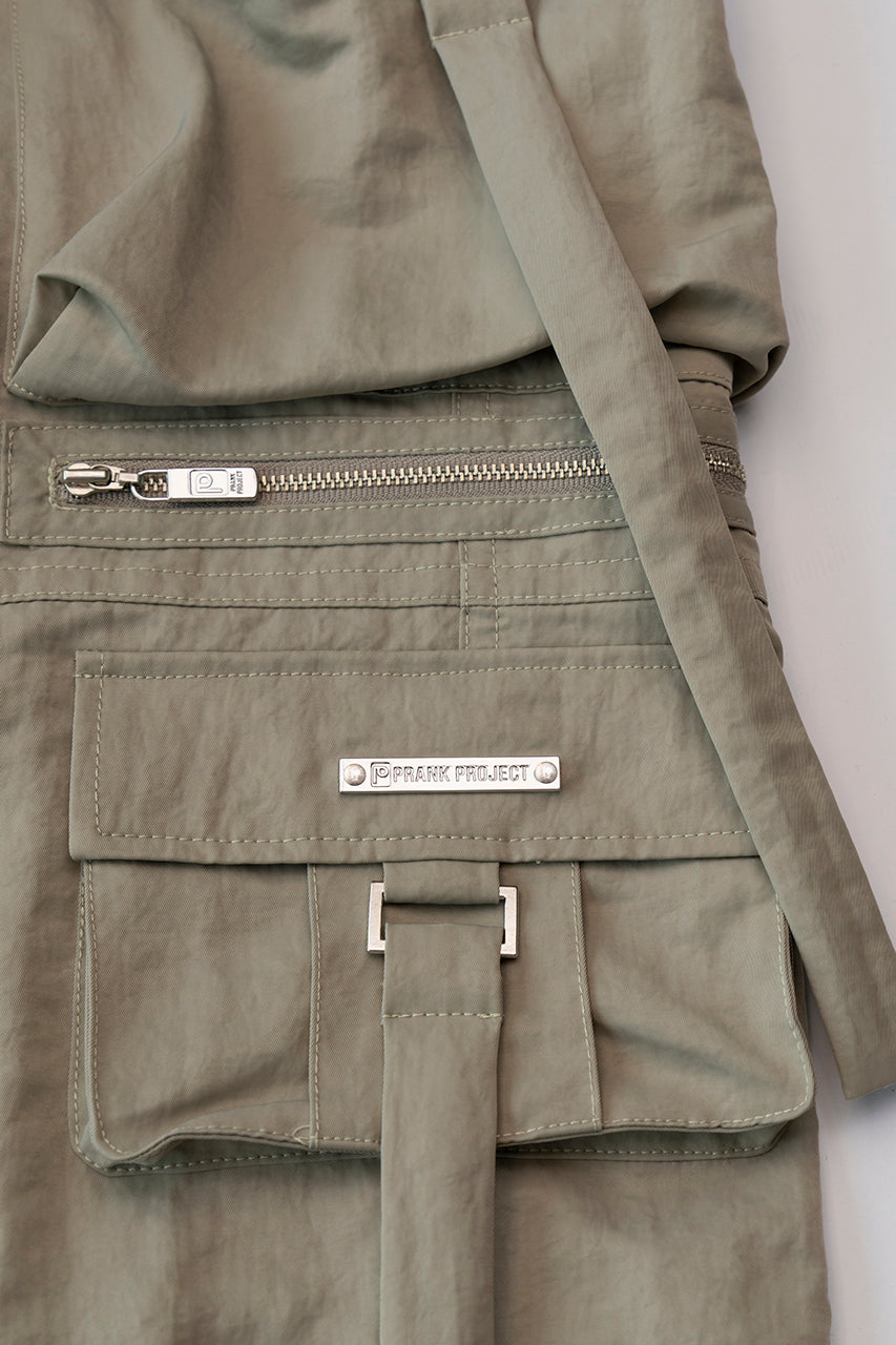 Many Pocket Zip Pants
